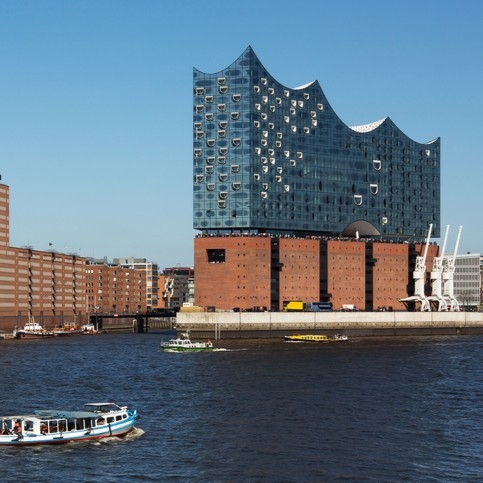 Elb-Philharmonie am Hamburger Hafen